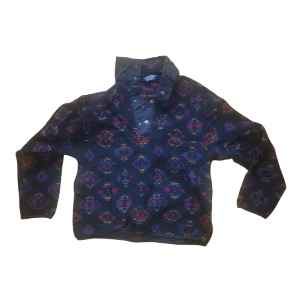 Pendleton lobo quarter snap pullover Wool Sweater… - image 1